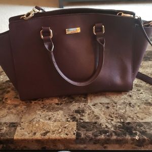 purple ny&c shoulder bag